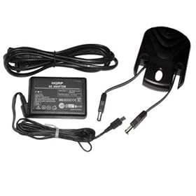 HQRP KIT (AC Power Adapter and Retractable Flat FireWire / iLink Cable) for JVC GR-D875US, GZ-MG335HUS, GZ-MG340BUS, GZ-MG360BUS Camcorder