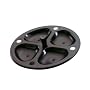 Nordic Ware Non-stick Egg Poacher Insert for 10 Inch to 12 Inch Skillets
