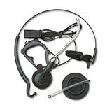 Plantronics High Quality DuoSet Monaural Convertible Telephone Headset w/Cl ....