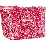 Vera Bradley Get Carried Away Tote Twirly Birds Pink