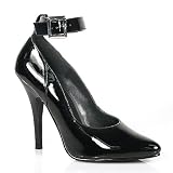 SEDUCE-431 Spike Angel, Black Patent-Size 15