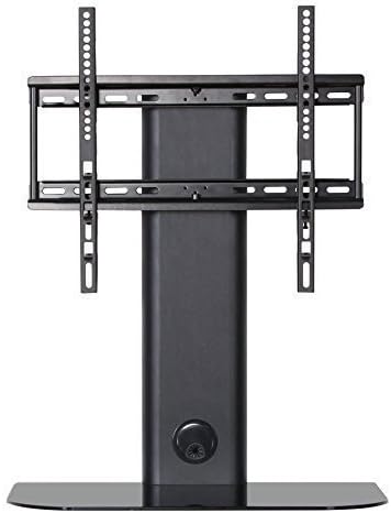 Fenge Tv Wall Mount with 1-tier Glass Shelf Adjustable Brackets for 32-50inch Tvs/xbox One/ps4/apple Tv/dvd Player
