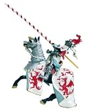 Safari Horse With White Robe & Silver Armor (Knight Sold Separately)