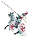 Safari Horse With White Robe &amp; Silver Armor (Knight Sold Separately)