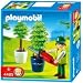 Gardener with Hedge Trimmer