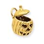 14k Moveable Jack-o-Lantern Charm