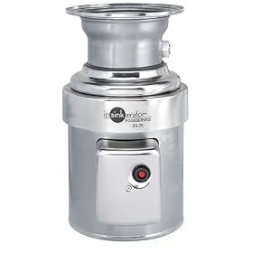 InSinkErator SS-75-1PH 1 Phase Commercial Small Capacit Commercial Garbage Disposal SS-75