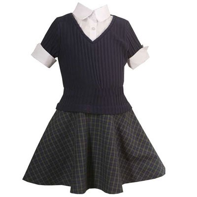 Trendy Fashion Tops Size on Boutique Fall Kids Plus Size Clothes Navy Dress Girl 10 5 16 5