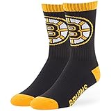 NHL Men's '47 Bolt Casual Dress Crew Socks, Large, 1-Pack