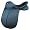 Saint Lourdes Magnus Lord Dressage Saddle in Black - 17 inch Wide Tree