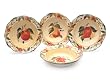 Certified International Toscana 10-inch Pasta Serving Bowl ,Set of 4