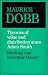 Search : Theories of Value and Distribution since Adam Smith: Ideology and Economic Theory