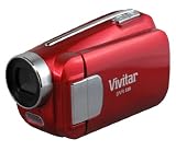 Vivitar DVR 538HD Digital Camcorder - Red (HD-720P, 2.4