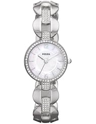 Fossil Delicate Three Hand Stainless Steel Watch Es3013