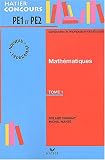 Pr�paration � l'�preuve de math�matiques du concours de professeur des �coles, tome 1
