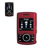 New Fashionable Perfect Fit Hard Protector Skin Cover Cell Phone Case for Samsung Propel A767 AT&T - Red