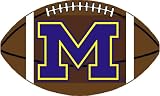 Michigan Wolverines ( University Of ) NCAA 3.5'x6' ft. Football Rug