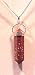 Polished Gold Sunstone Pendant with Sterling Silver Chain