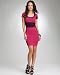 Define Accent Bodycon Dress - WEB EXCLUSIVE - BRIGHT ROSE (P/S)