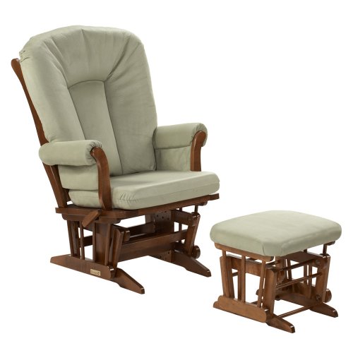 Dutailier Ultramotion Harvest Sleigh Multiposition Glider Rocker, Sage