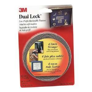 3M Dual Lock Low Profile Reclosable Fastener 5 8-Inch-by-10-Foot, Clear by 3M