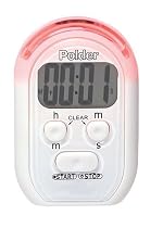 Polder Digital Timer with Vibrating, Audible, and Illuminated Alarm