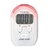 Polder Digital Timer with Vibrating, Audible, and Illuminated Alarm