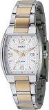 Fossil Women's AM4291 Two-Tone Stainless Steel Bracelet Silver Analog Dial Watch