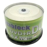 300pcs Gigablock DVD+R 8x Dual Double Layer 8.5GB/240min White Inkjet Hub Printable Top