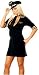 Sexy Mile High Captain Airline Pilot 4 Pc Costume (4 Sizes Available)