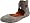 Gentle Souls Women's Bay Unique Flat,Grey,6 M US