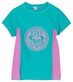 Roxy Kids Girls 2-6x Roxy Teenie Wahine Swirl Rashguard Tee
