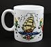Tattoo Designs Mug Coffee or Tea Cup, 3.5 Inch, Multi-colored