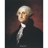 George Washington Art Print Poster By Gilbert Stuart, 18 " x 22 "