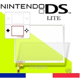 Vitre �cran tactile de rechange avec r�tro �clairage pour Nintendo Dslite ( pas DS)