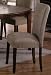 Set of 2 Taupe Finish 38"H Parson Chairs Set of 2 Taupe Finish 38"H Parson Chairs