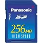 Panasonic 256 MB SD Memory Card RPSD256BU1A