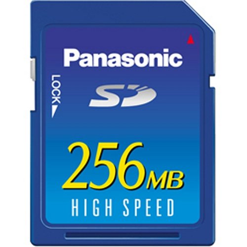 Panasonic 256 MB SD Memory Card RPSD256BU1A