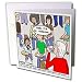 Londons Times Funny Music Cartoons - Ventriloquism University - Greeting Cards-12 Greeting Cards with envelopes