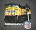 Union Pacific Building America C44-9W Railroad Train T-Shirt Tee Shirt
