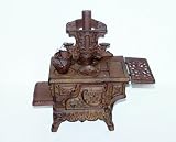 Vintage Salesman's Sample Replica Cast Iron Wood Stove