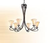 Arabesque Collection Six Light Chandelier