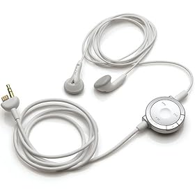 PSP Headphones with Remote Control (White)