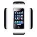 KA08 Black - Mini 2.6 Touch Screen Dual Sim Card Mobile Cell Phone with Bluetooth, MP3 / MP4 Player Works on O2, Vodaphone, T-Mobile, Orange, Virgin