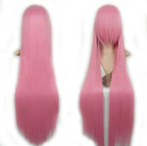 40" Maria/REBORN Bianchi Lucky Star pink Cosplay wig jf010077