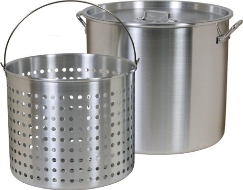 Brinkmann 812-9180-S 80-Quart Boiling Pot with Basket