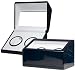 Watch Winder Box For Two Automatic Watch Black Glossy Finish