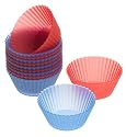 Wilton Easy Flex Silicone Mini Cups 12 Count