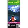 British Columbia Travel Map (Travel Reference Map) by  G. Verma