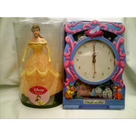 Disney Princess Lamp & Clock Book SET